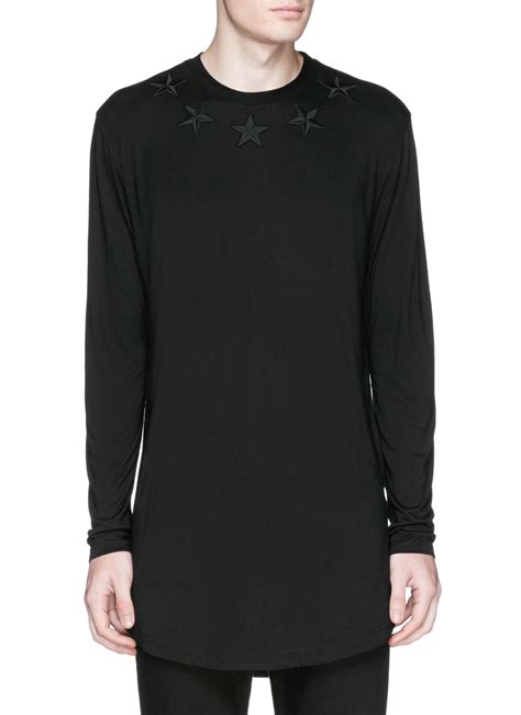 givenchy long sleeve star|T.